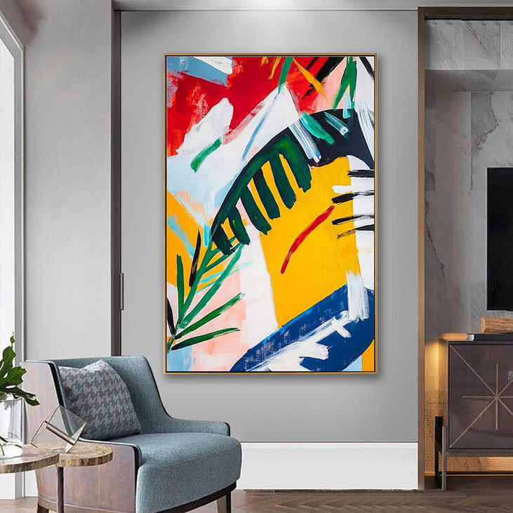 Modern Exotic Abstract #YX186