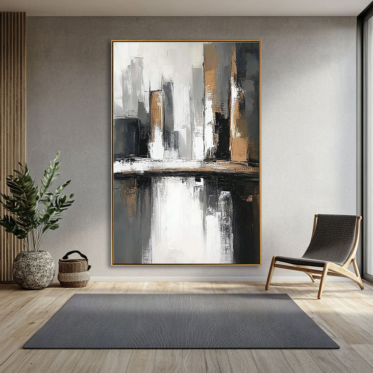 Modern Office Cityscape Painting #YX177