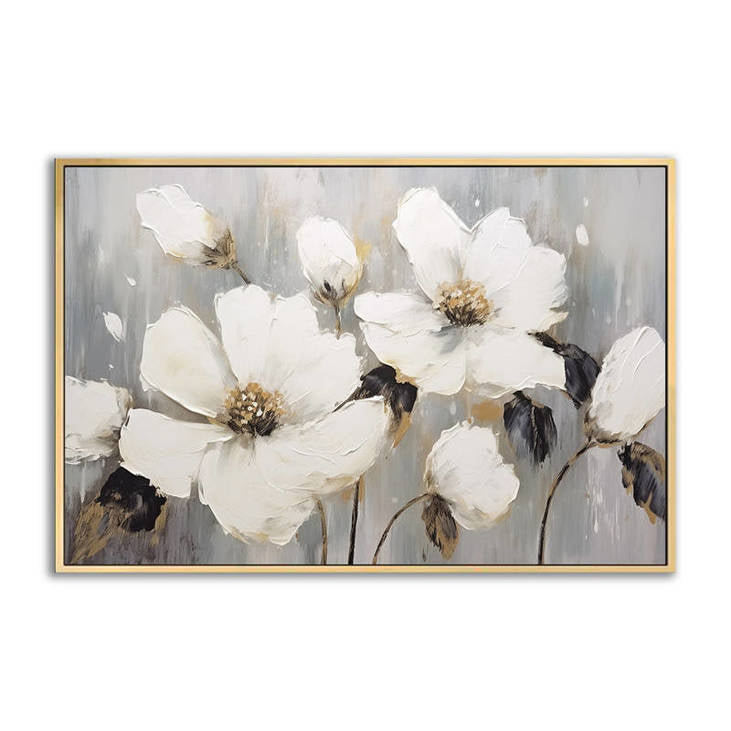 Elegant White Blossom Painting #VA69