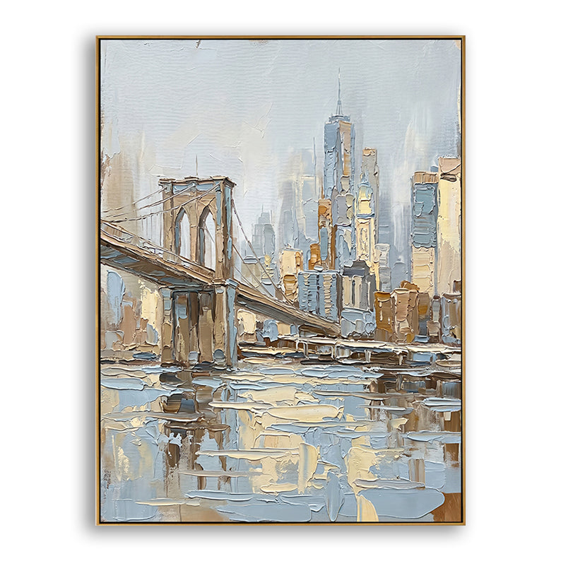 brooklyn bridge canvas painting